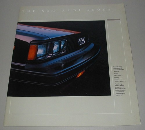 Auto prospekt brochure - auto, audi