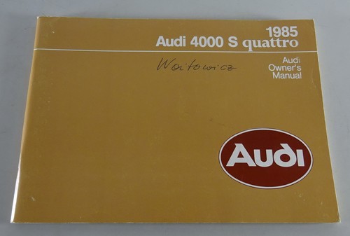 Owner manual handbook - owner´s,