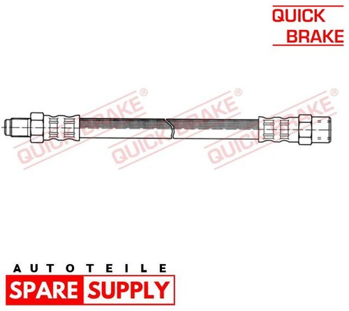 Bremsschlauch für audi 4000 - bremsschlauch,