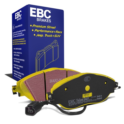 Ebc bremsbeläge vorne - bremsbeläge,