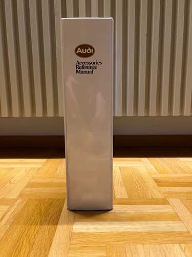 Audi zubehör katalog handbuch - audi,