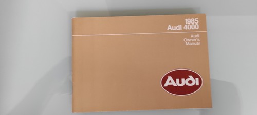 Betriebsanleitung audi 4000 - us,